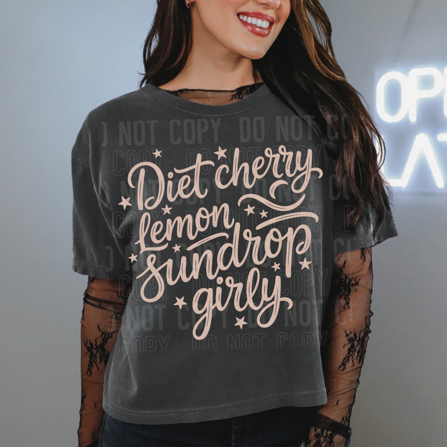 Diet Cherry Lemon Sundrop Girly 07683