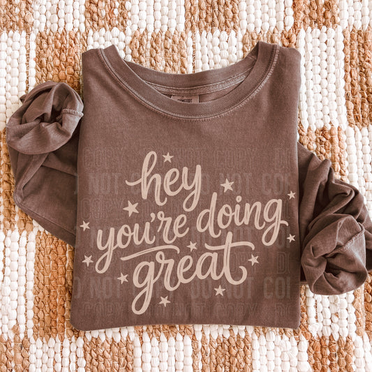 Hey You're Doing Great 07699