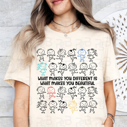 What Makes You Different Is What Makes You Beautiful 07419