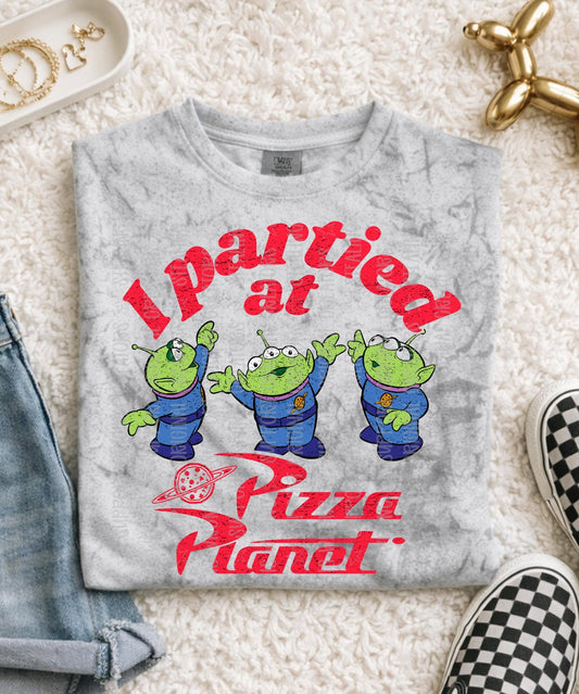 I Partied at Pizza Planet 08544
