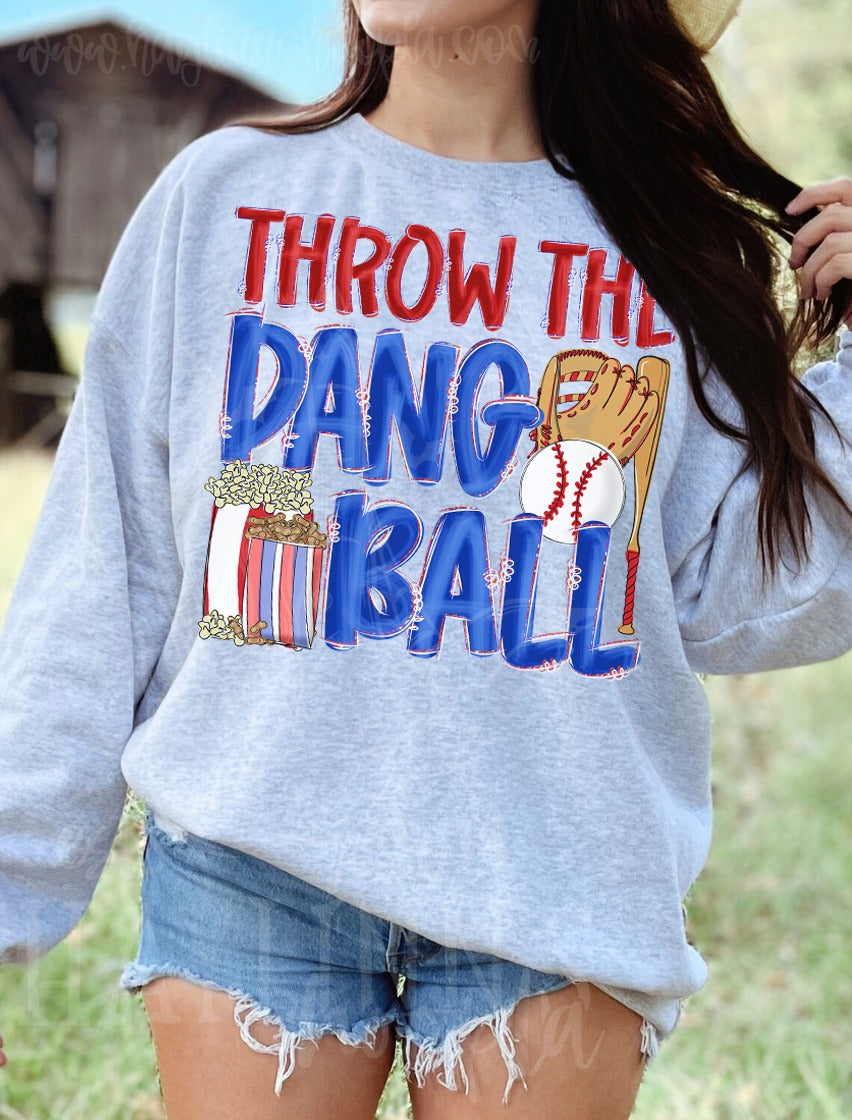 Throw the Dang Ball Baseball 07401