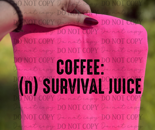 Coffee Survival Juice 06951