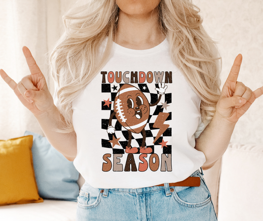 Touchdown Season Retro DTF Transfer 05957