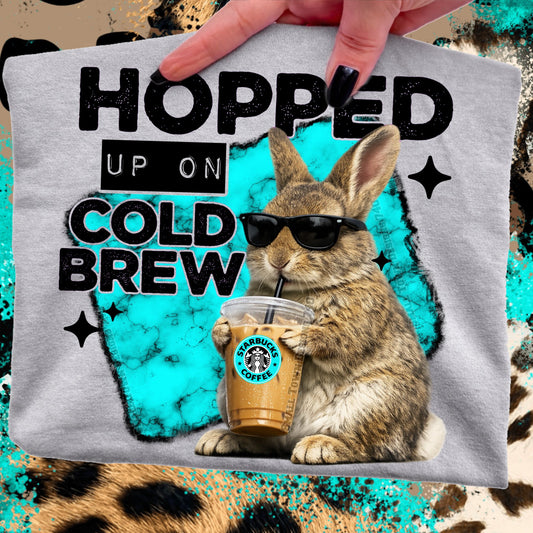 Hopped up on cold brew (Starbucks) 07492