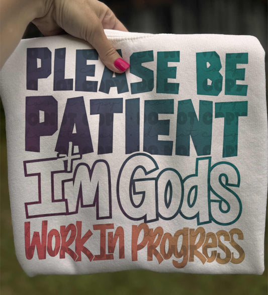 Please Be Patient 07493