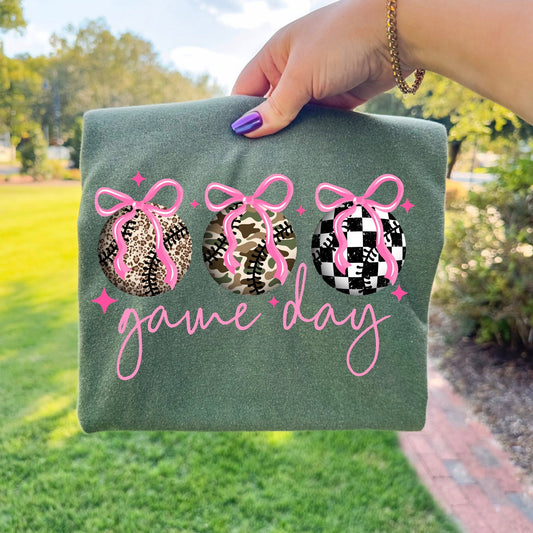 Game Day with Pink Bows 07524