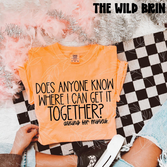 Does Anyone Know Where I Can Get It Together? 07539