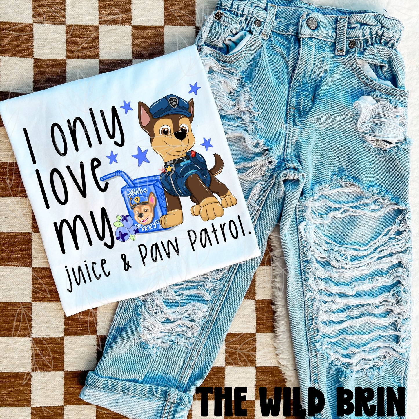 I Only Love My Juice & Paw Patrol (Choose Yours) 07681