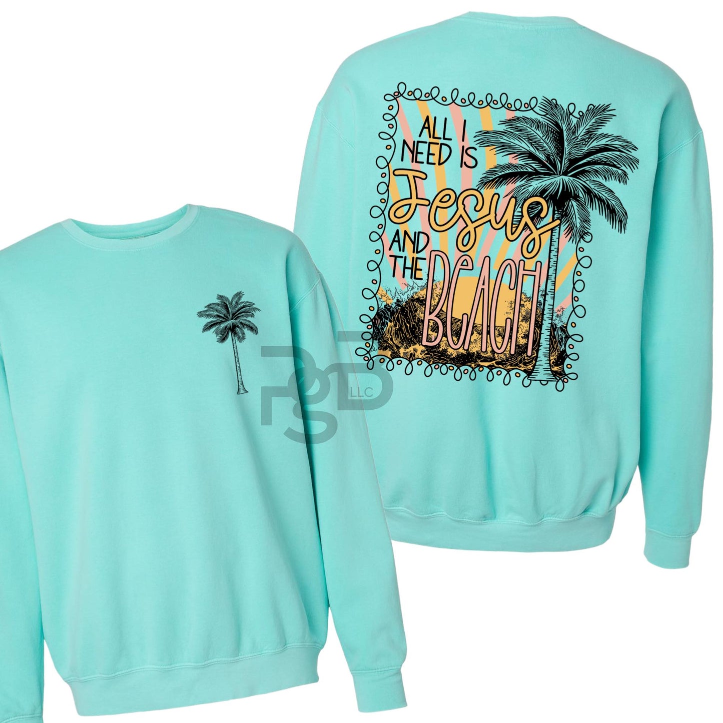 All I Need Is Jesus and the Beach (Pocket Included) 07669