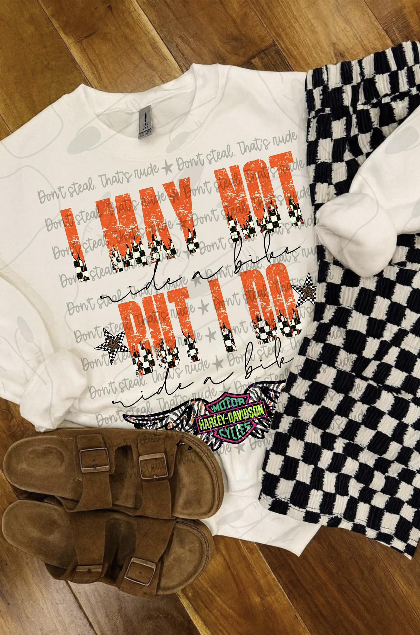 I May Not Ride a Bike But I Do Ride a Biker 07644