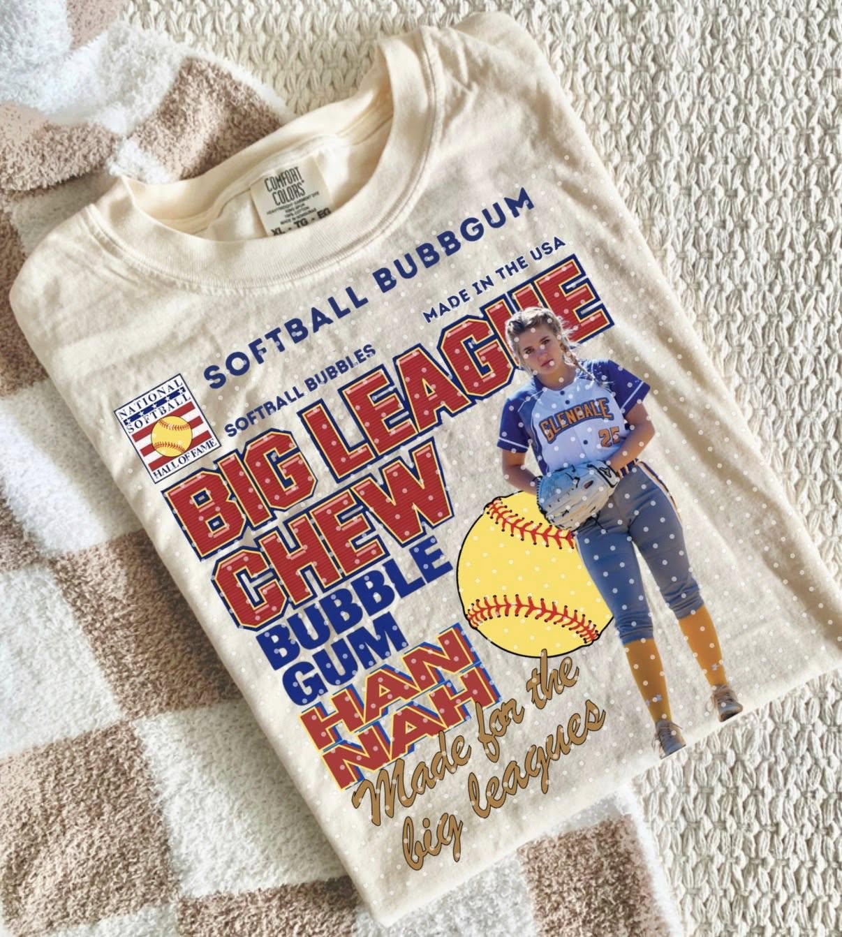 Big League Chew Softball Photo Custom 07724