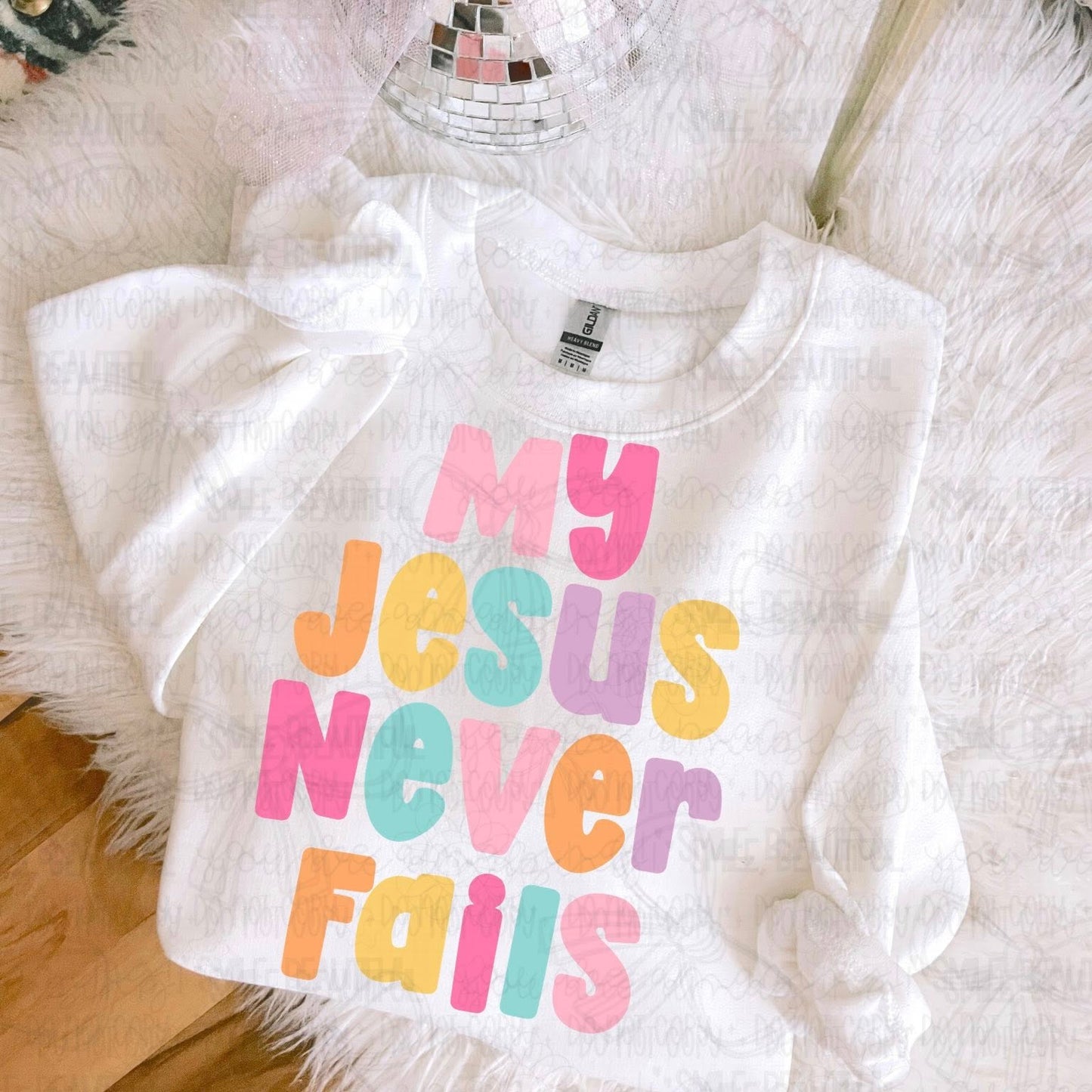 My Jesus Never Fails 07730