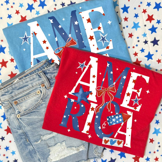 America White and Blue 07759