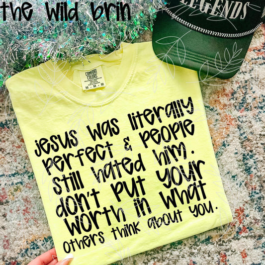 Jesus Was Literally Perfect 07756