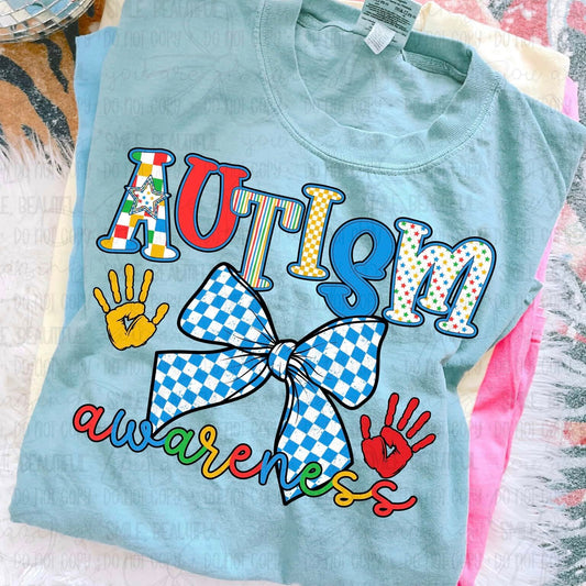 Autism Awareness Black Outline 07731