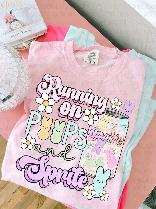 Running on Peeps and Sprite 07742