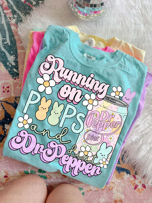 Running on Peeps and Dr. Pepper 07743