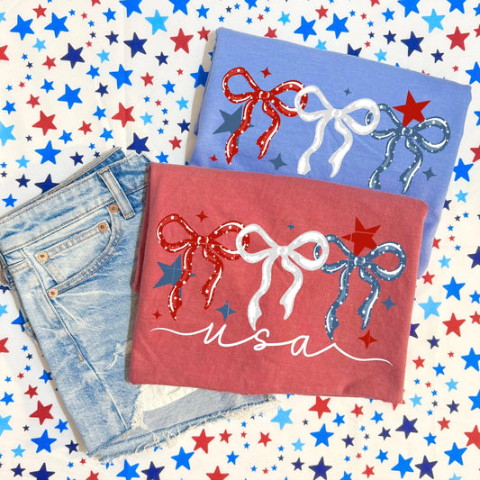 USA Coquette Bows 07859