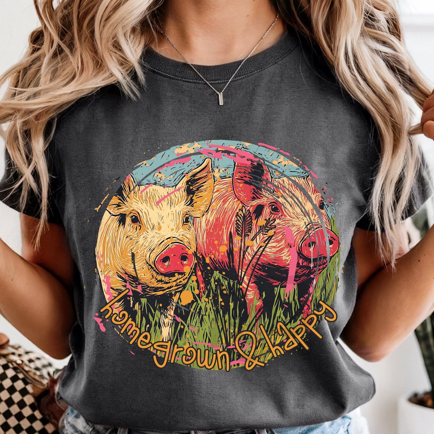 Homegrown and Happy Pigs 07862