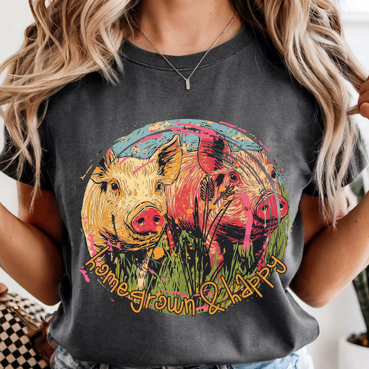 Homegrown and Happy Pigs 07862