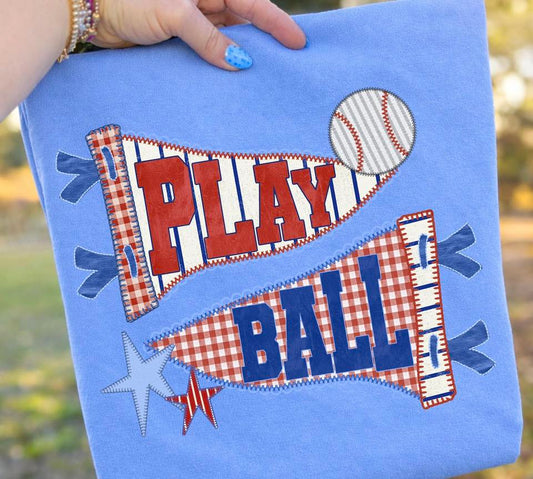 Play Ball Pennant Flags 07841