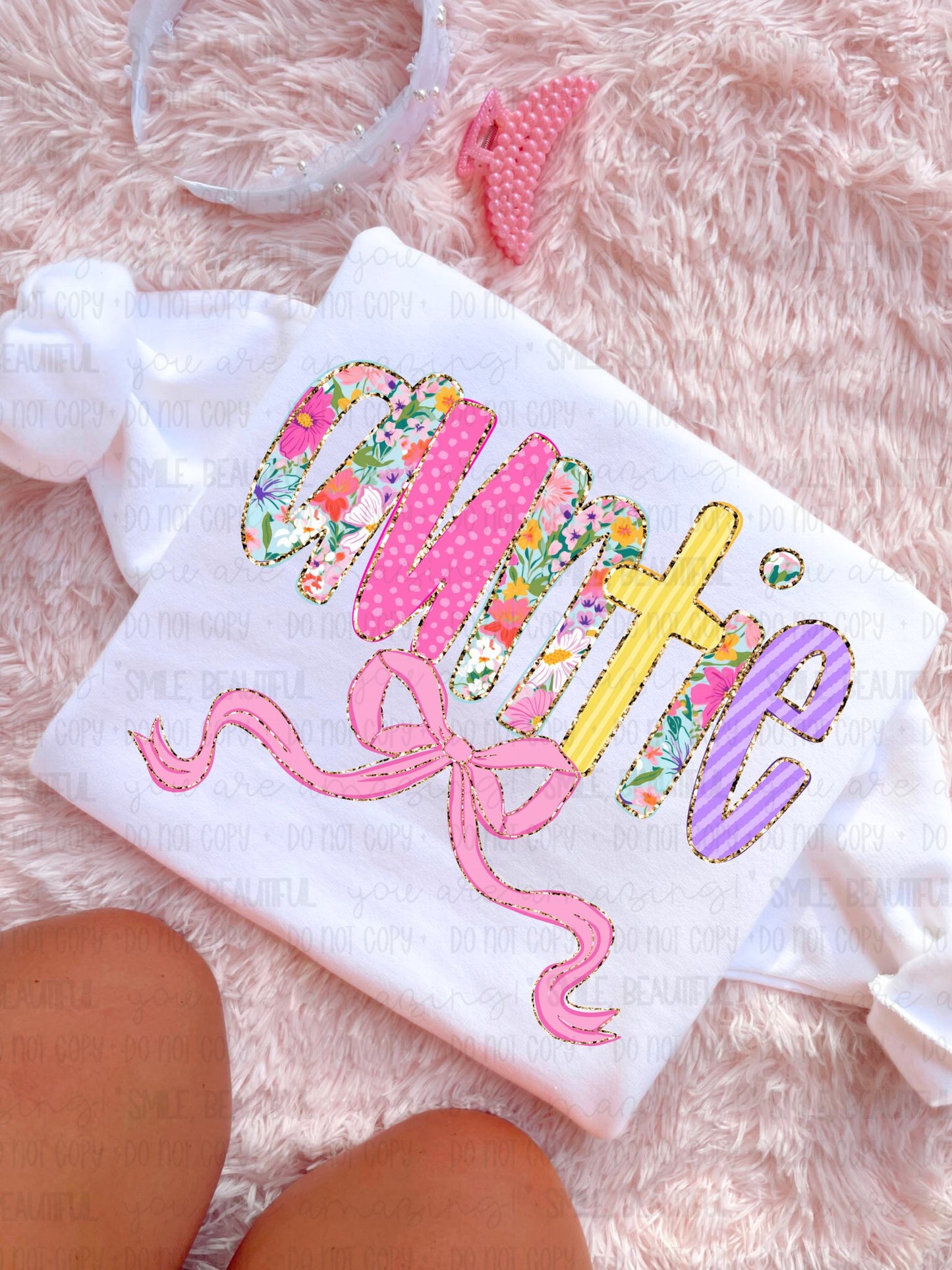 Floral Yellow + Pink Name Titles (Choose Yours) 07953
