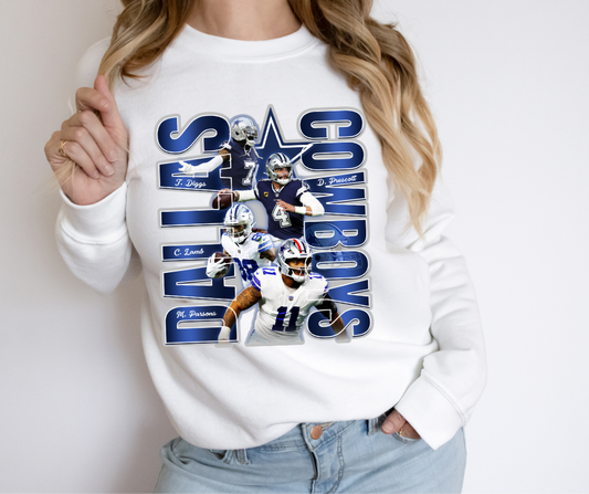 Dallas Cowboys Players DTF Transfer 06058