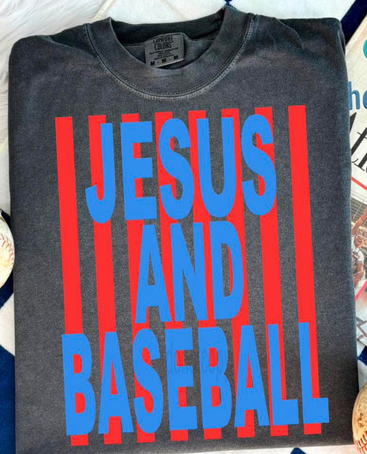 Jesus and Baseball Stripes 07940