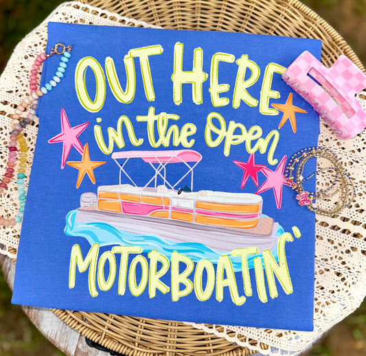 Out Here in the Open Motorboatin 08212