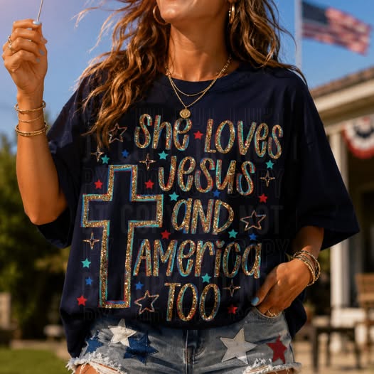 She Loves Jesus and America Too (SEMI-EXCLUSIVE) 08182