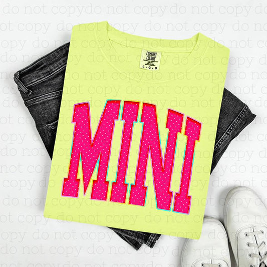 Pink Varsity Mini 08231