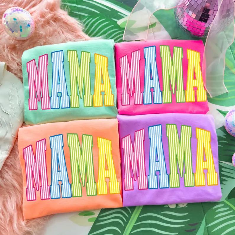 Seersucker Varsity Mama 08229