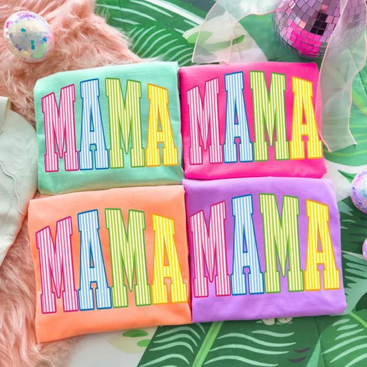 Seersucker Varsity Mama 08229