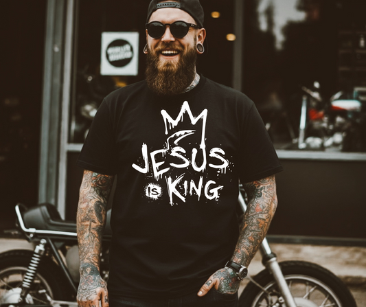 Jesus Is King White 01287
