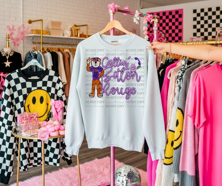 Sequin College Mascots (Choose Yours) 07262