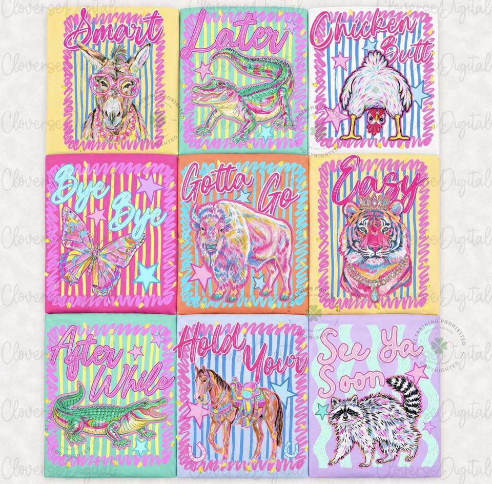 Preppy Saying Stripes (Choose Yours) 08418