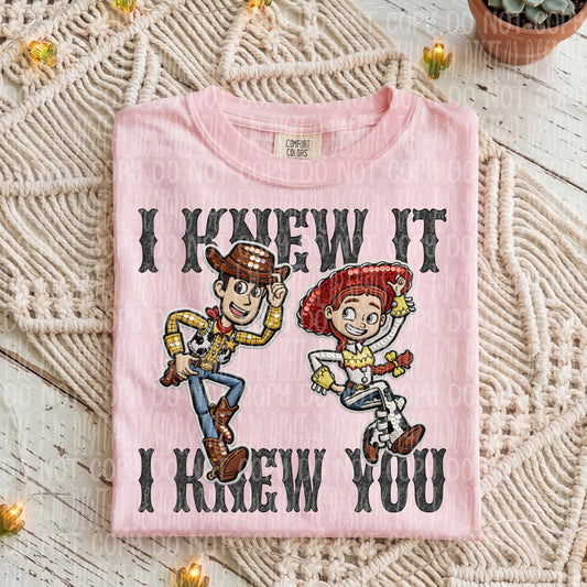 Faux I Knew It I Knew You 08556