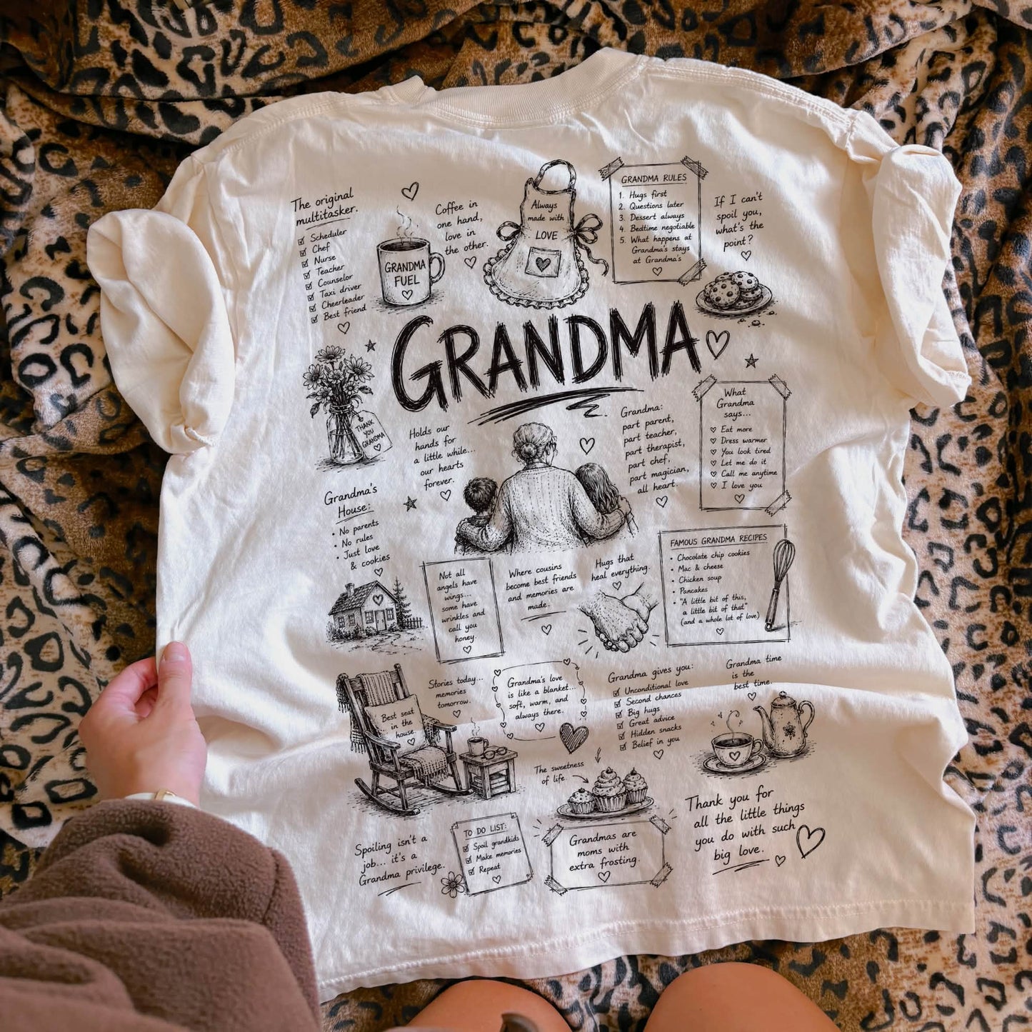 Grandma Sketch Collage 08465