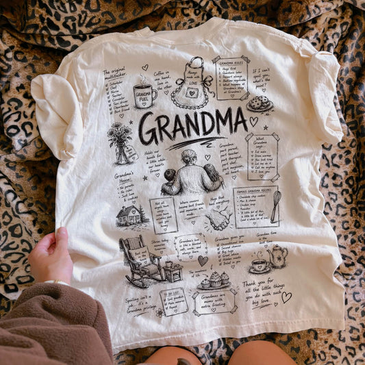 Grandma Sketch Collage 08465