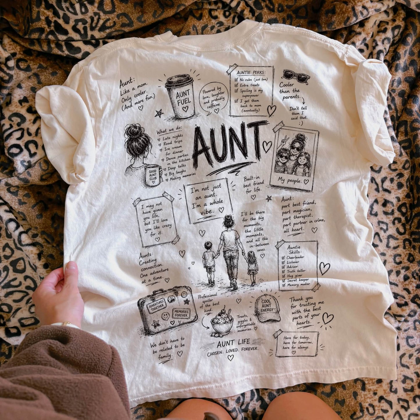 Aunt Sketch Collage 08464