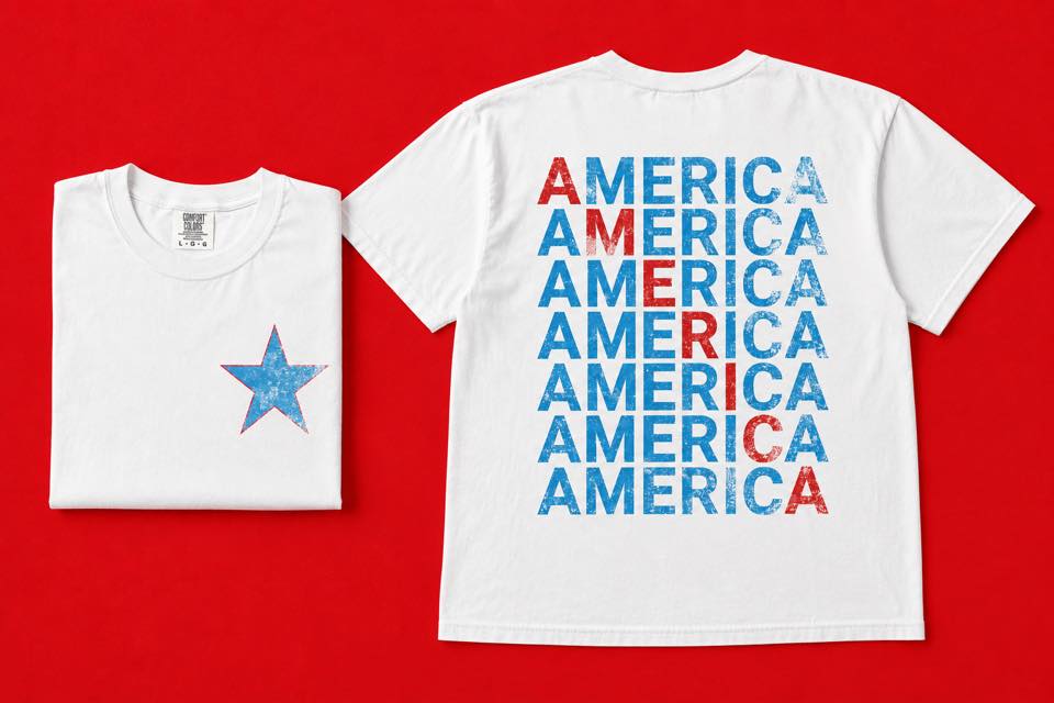 Stacked America (Pocket Included) 08478