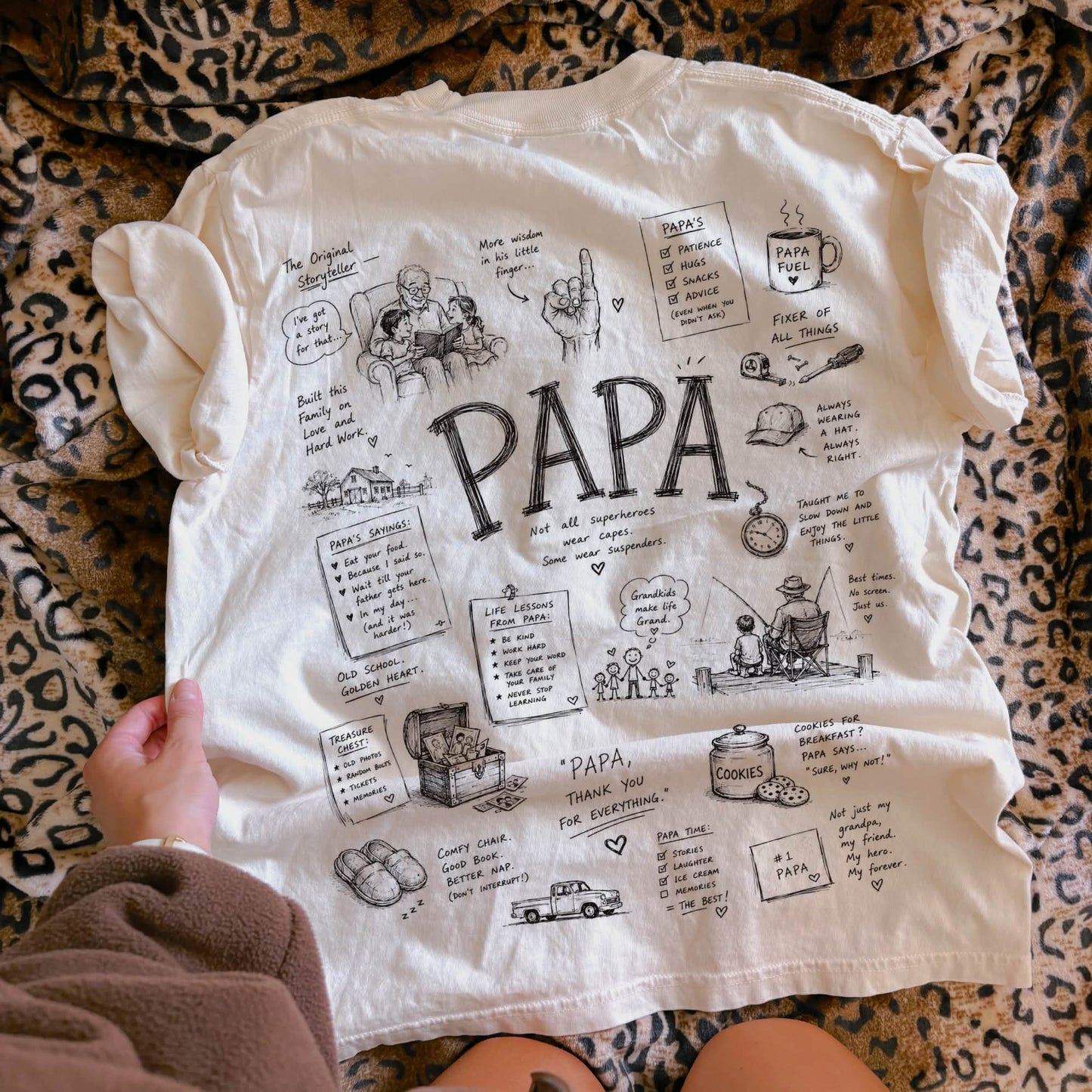 Papa Sketch Collage 08459