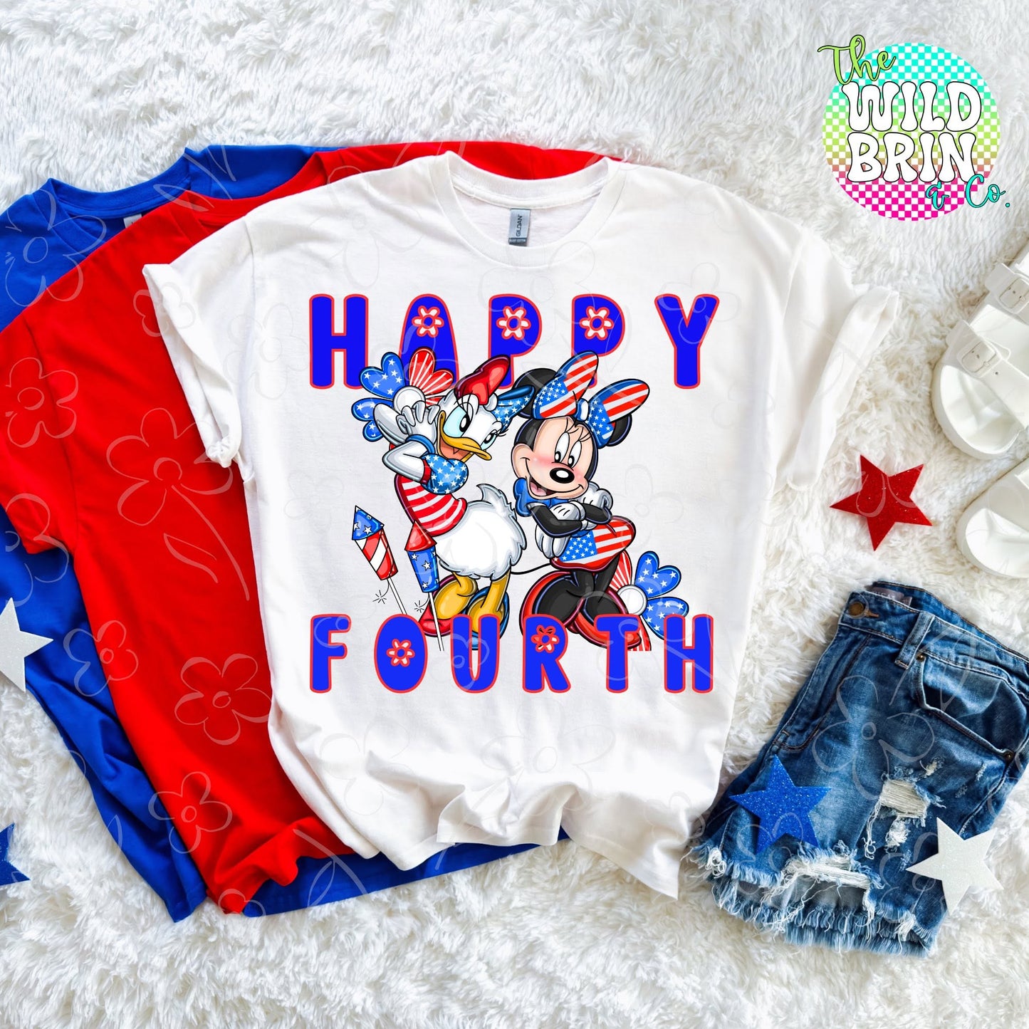 Happy Fourth Mouse 08488