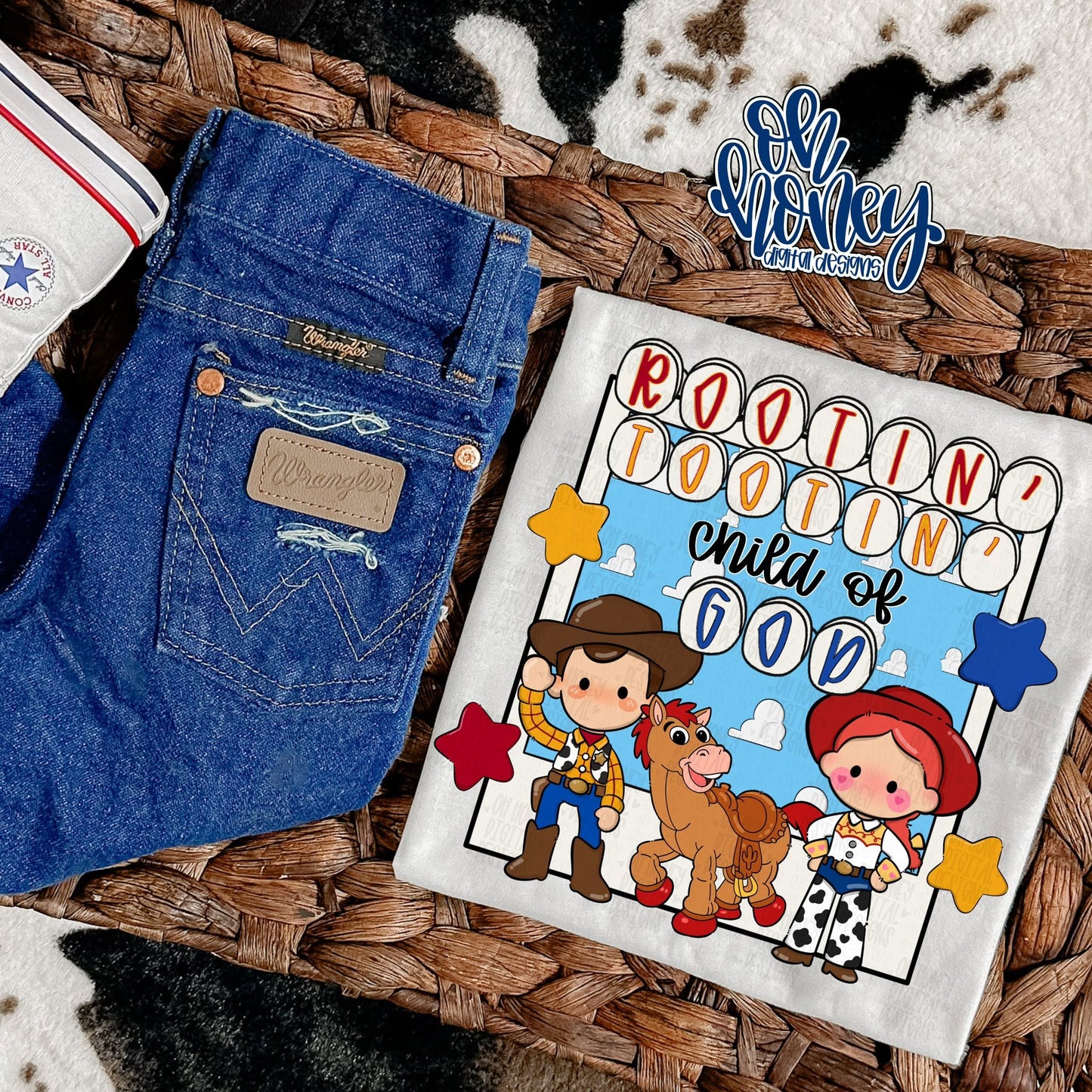 Rootin' Tootin' Child of God 08562