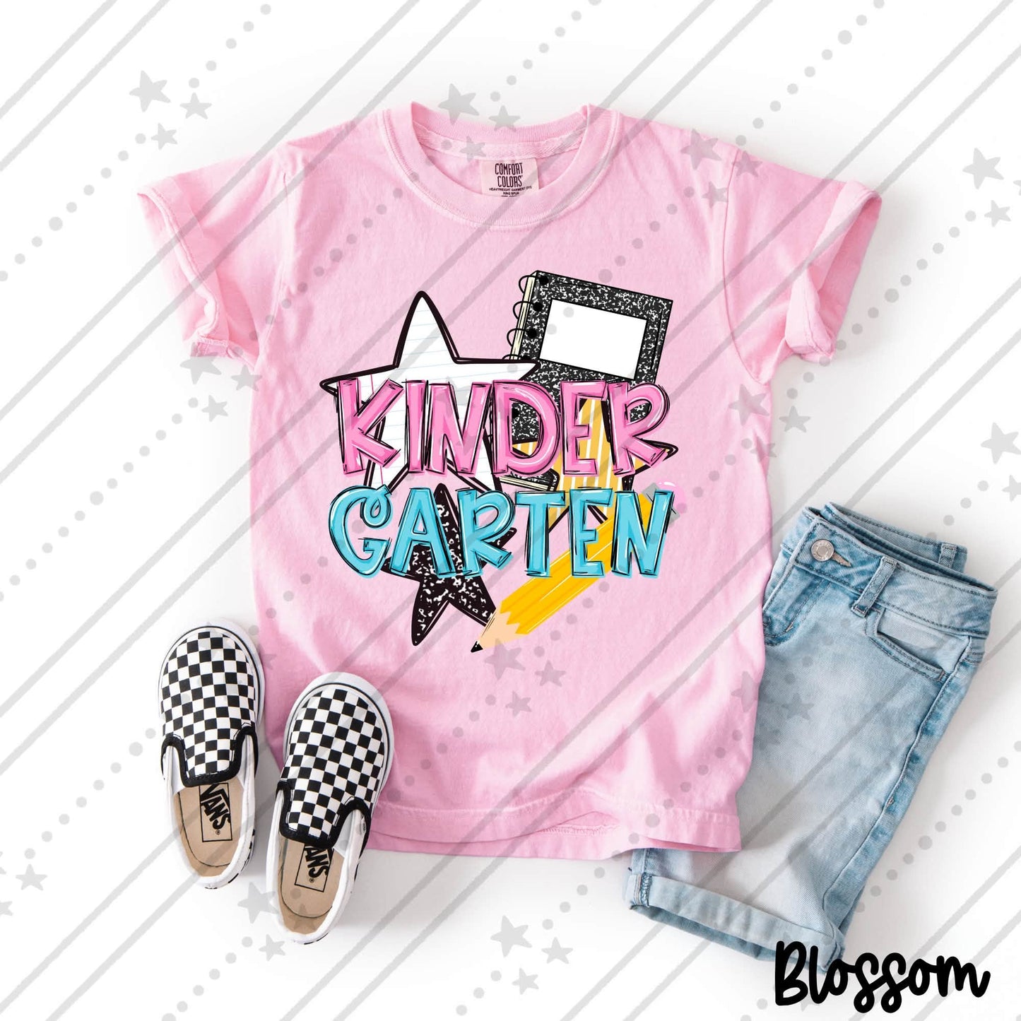 Girls Retro Grade Levels Composition (Choose Yours) 08673