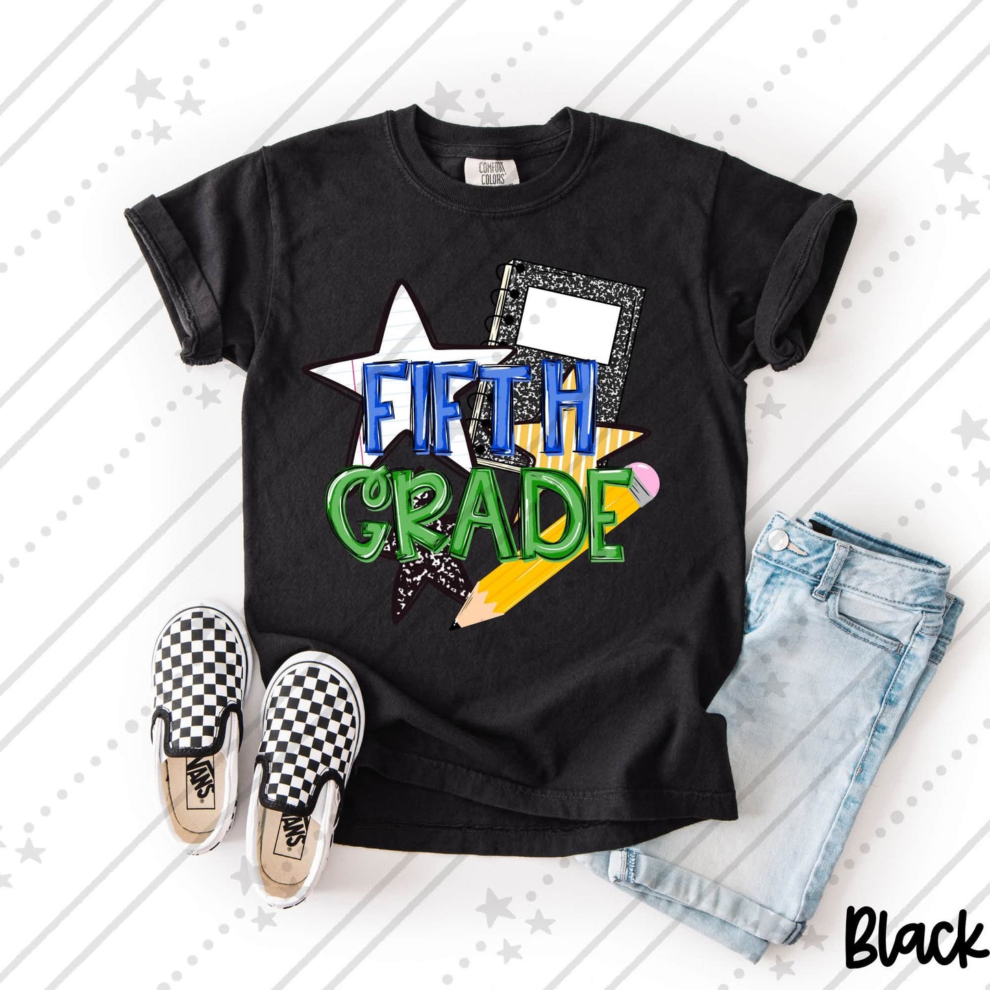 Boys Retro Grade Levels Composition (Choose Yours) 08674