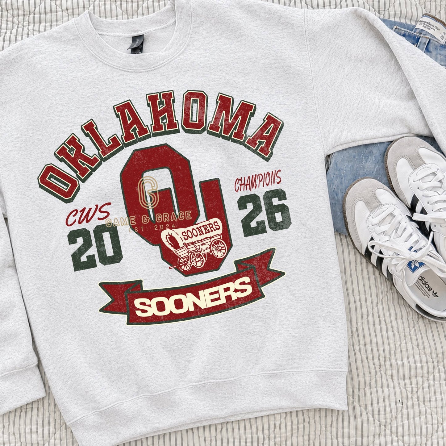 Oklahoma Sooners 2026 CWS Champions 08645