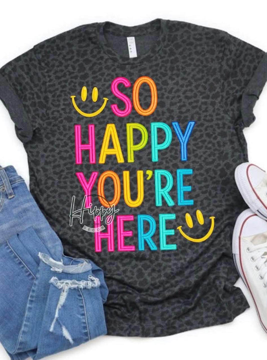 So Happy You're Here 08750