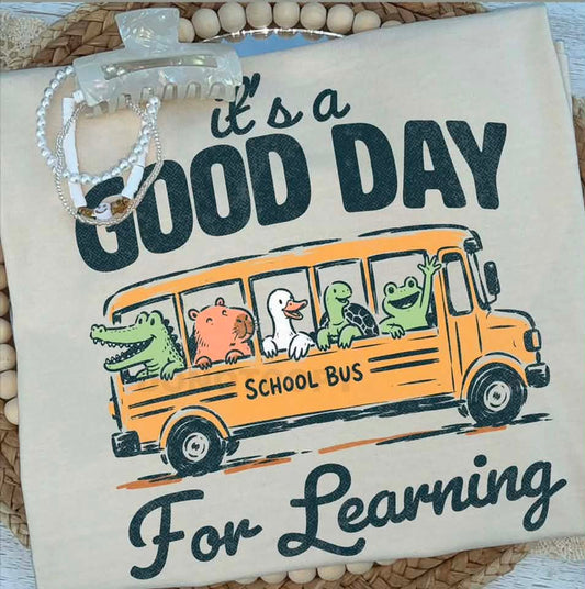 It's a Good Day for Learning Bus 08752
