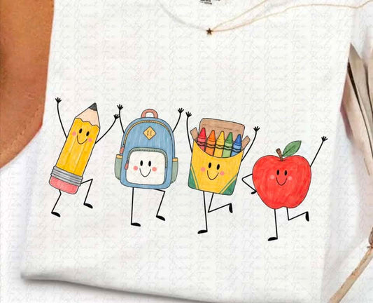 School Doodle Characters 08753